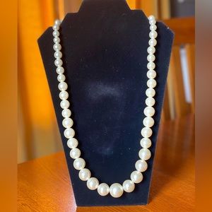 Faux Pearl Necklace
